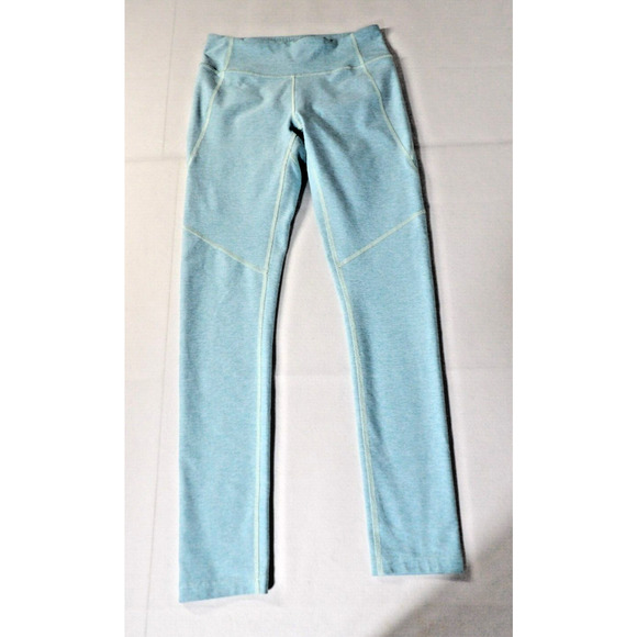 Outdoor Voices Leggings Small TechSweat Core Sky Blue Activewear - Picture 1 of 10